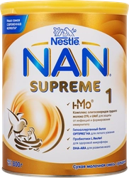 Смесь молочная NAN Supreme с олигосахаридами, с 0 месяцев, 800г