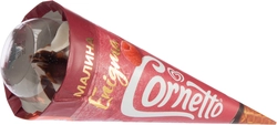 Мороженое CORNETTO Enigma Малина, без змж, вафельный рожок, 73г