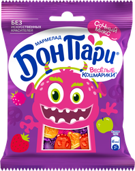 Изображение товара Мармелад жевательный БОН ПАРИ Веселые кошмарики, 75г
