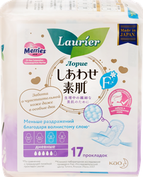 Изображение товара Прокладки LAURIER F 25см супертонкие, с крылышками, 17шт