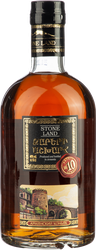 Коньяк STONE LAND Камень №10 Армянский марочный старый КС 10 лет, 40%,  0.5л