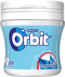 Жевательная резинка ORBIT Сладкая мята, банка, 68г