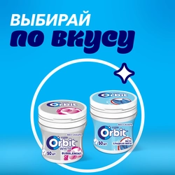 Жевательная резинка ORBIT Сладкая мята, банка, 68г