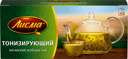 Изображение товара Чай зеленый ЛИСМА Тонизирующий Китайский байховый, 25пак