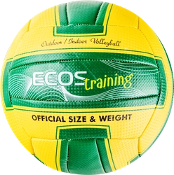 Мяч волейбольный ECOS Training р. 5, Арт. 998196