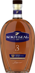 Коньяк КОКТЕБЕЛЬ 3 года, 40%, 0.5л