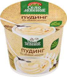 Изображение товара Пудинг СЕЛО ЗЕЛЕНОЕ Ваниль 3%, без змж, 120г