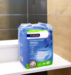 Трусы для взрослых ЛЕНТА Normal Medium, 10шт