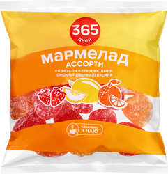 Изображение товара Мармелад 365 ДНЕЙ Ассорти, 250г