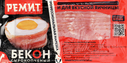 Бекон сырокопченый РЕМИТ, нарезка, 200г