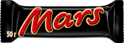Батончик шоколадный MARS с нугой и карамелью, 50г