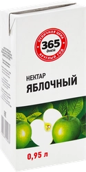 Нектар 365 ДНЕЙ Яблочный осветленный, 0.95л