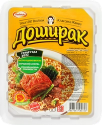 Лапша DOSHIRAK со вкусом кимчи, 90г