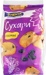 Сухари ЛЕНТА Изюмные, 300г