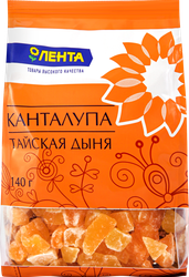 Цукаты ЛЕНТА Канталупа (тайская дыня), 140г