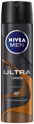 Антиперспирант-спрей мужской NIVEA Ultra carbon, 150мл