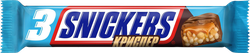Изображение товара Шоколадные батончики SNICKERS Криспер Трио, 60г