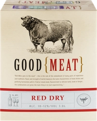 Вино GOOD MEAT красное сухое, 3л