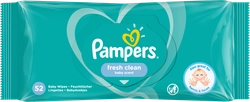 Салфетки влажные детские PAMPERS Fresh Clean, 52шт