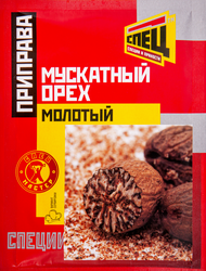 Изображение товара Приправа СПЕЦ Мускатный орех молотый, 10г