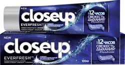 Зубная паста CLOSEUP Everfresh Взрывной ментол с антибактериальным ополаскивателем, 100мл