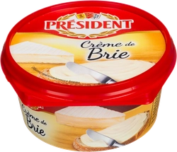 Сыр плавленый PRESIDENT Creme de brie 50%, без змж, 125г