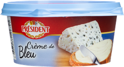 Сыр плавленый PRESIDENT Creme de bleu 50%, без змж, 125г