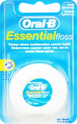 Зубная нить ORAL-B Essential Floss мятная, 50м