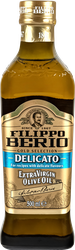 Изображение товара Масло оливковое FILIPPO BERIO Delicato Extra virgin нерафинированное, 500мл