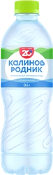 Вода минеральная КАЛИНОВ РОДНИК природная столовая негазированная, 0.5л