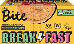 Крекеры овсяные TAKE A BITE с кунжутом и чиа, 200г