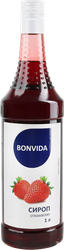 Сироп BONVIDA со вкусом Клубника, 1л
