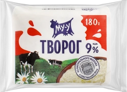 Творог МУ-У 9%, без змж, 180г