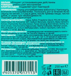 Ополаскиватель для полости рта PRESIDENT Antibacterial Мощная защита от бактерий, 250мл