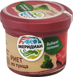 Изображение товара Риет МЕРИДИАН из тунца, 100г