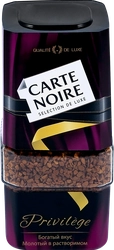 Кофе растворимый с добавлением молотого CARTE NOIRE Privilege натуральный сублимированный ст/б, 95г