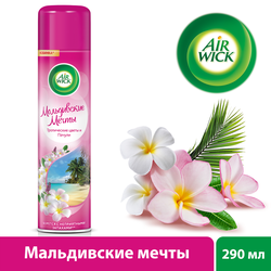 Освежитель воздуха AIR WICK Мальдивские мечты, Тропические цветы и пачули, 240мл