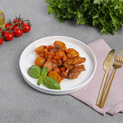 Жаркое из свинины ЛЕНТА FRESH По-домашнему, 300г