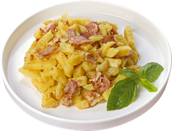 Картофель жареный ЛЕНТА FRESH с беконом, 300г