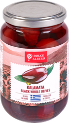 Маслины с косточкой DOLCE ALBERO сорт Каламата, 350г