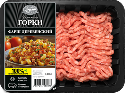 Изображение товара Фарш БЛИЖНИЕ ГОРКИ Деревенский, 400г