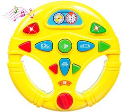 Изображение товара Игрушка музыкальная MOMMY LOVE-ELECTRONIC Руль Арт. 60095