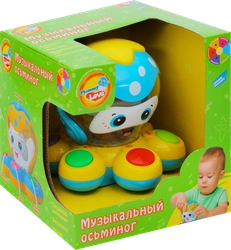 Игрушка музыкальная MOMMY LOVE-ELECTRONIC Осьминог Музыкальный центр Арт. Qx-91134E