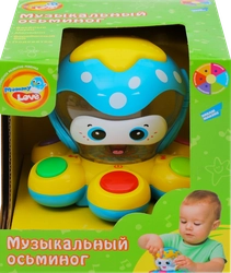 Игрушка музыкальная MOMMY LOVE-ELECTRONIC Осьминог Музыкальный центр Арт. Qx-91134E