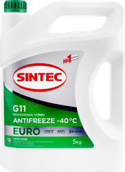 Антифриз SINTEC зеленый G11 Арт. 800523, 5кг