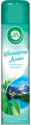 Освежитель воздуха AIR WICK Швейцарские Альпы, Утренняя роса и зеленый лес, 240мл