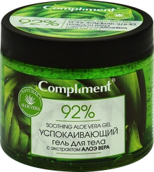 Гель для тела COMPLIMENT Soothing Aloe vera успокаивающий, 400мл