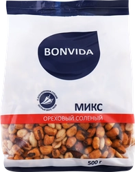 Микс ореховый BONVIDA соленый со вкусом чили, 500г