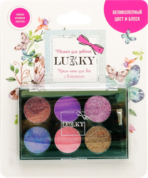 Изображение товара Косметика LUKKY Крем-тени для век с блестками