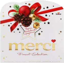 Конфеты MERCI Finest selection Ассорти Подарок, 200г